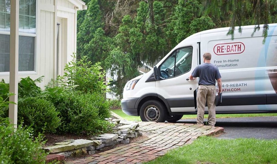 re-bath van outside of home