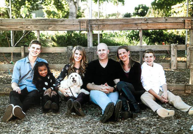 Brad Hillier and family