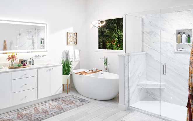 Luxury bathroom remodeling from Re-Bath